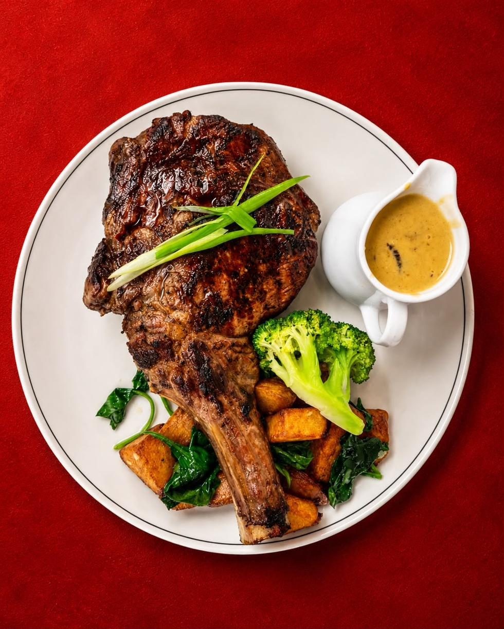 Rib Eye at Saporito, Doncaster East