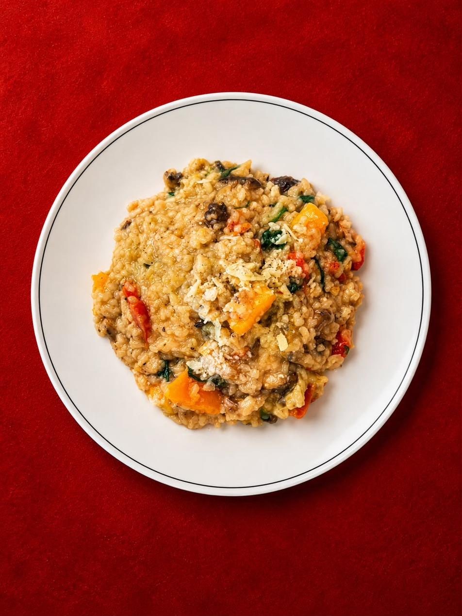 Risotto Ortaggi at Saporito, Doncaster East